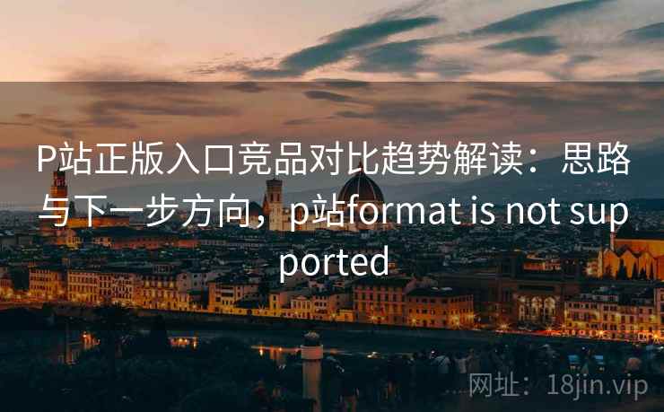 P站正版入口竞品对比趋势解读：思路与下一步方向，p站format is not supported
