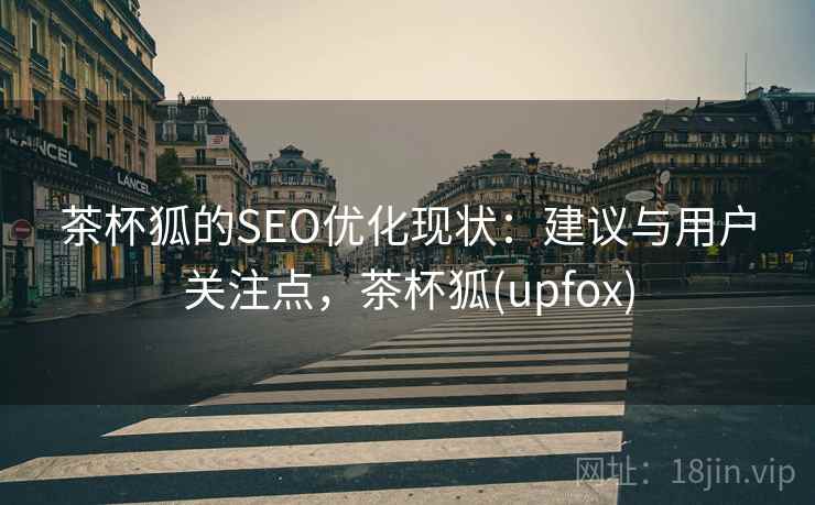 茶杯狐的SEO优化现状：建议与用户关注点，茶杯狐(upfox)