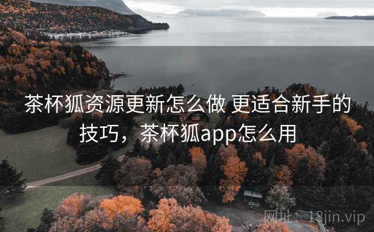 茶杯狐资源更新怎么做 更适合新手的技巧，茶杯狐app怎么用