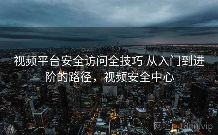视频平台安全访问全技巧 从入门到进阶的路径，视频安全中心